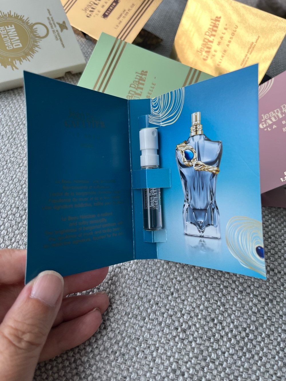 Set of 6/Jean Paul Gaultier Perfume Samples - Picture 2 of 7